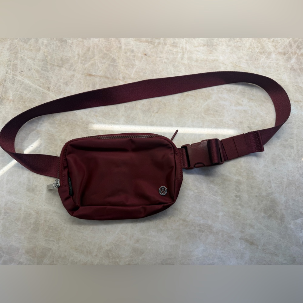 Lululemon Burgundy Crossbody Bag